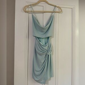 Angel Biba blue dress